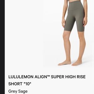 Lululemon Align Bike short